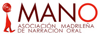 Logo MANO Asociación Madrileña de Narración Oral